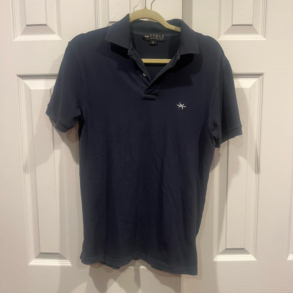Texas Standard brand Black Men's Polo Shirt
